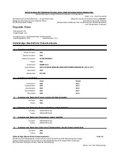 Odpis zupełny aktu urodzenia (10 pkt.) – Bild 3